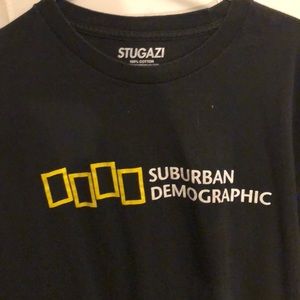 Suburban demographic tee